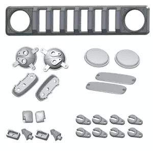 Kit de accesorios exploradores Redcat Gen8 para cuerpo transparente, #0R-RER11473 - Imagen 1 de 1