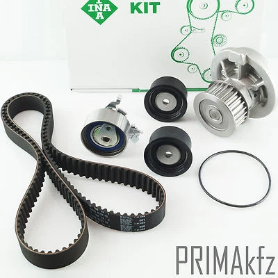 INA Zahnriemensatz + Wapu für Opel Astra F Vectra A B 1.8i 2.0i Daewoo 2.0 - Bild 1 von 2
