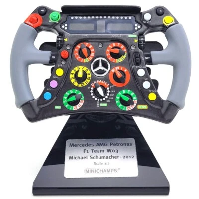 Volante Mercedes W03 2012 - Scala 1/2 Minichamps - Immagine 1 di 3