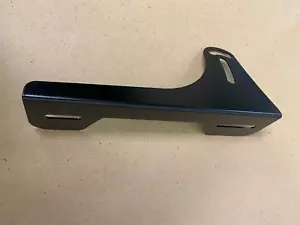 BLACK Mazda MX5 Number plate Bracket (offset) - 1989-05 Mk1 Mk2 Mk2.5 - Picture 1 of 2