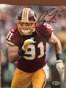 Ryan Kerrigan Signed Washington Redskins 8x10 Photo BAS G90605 - Picture 1 of 5