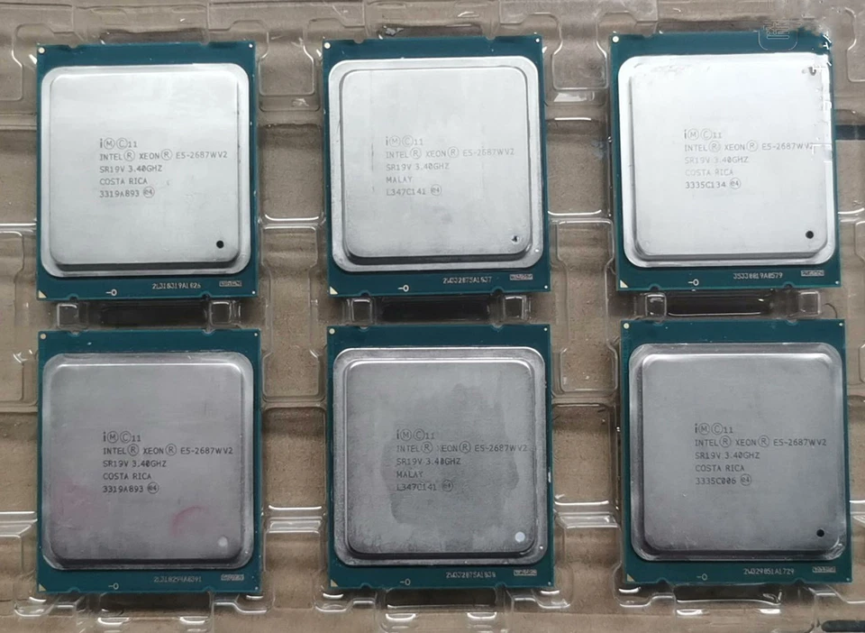 Intel Xeon E5-2687W V2 8-core 16-process 3.40GHz 150W 25MB LGA2011 CPU processor - Image 1 of 1