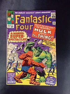 Fantastic Four #25 1964 1st Print VG/FN The Thing vs Hulk - Picture 1 of 15