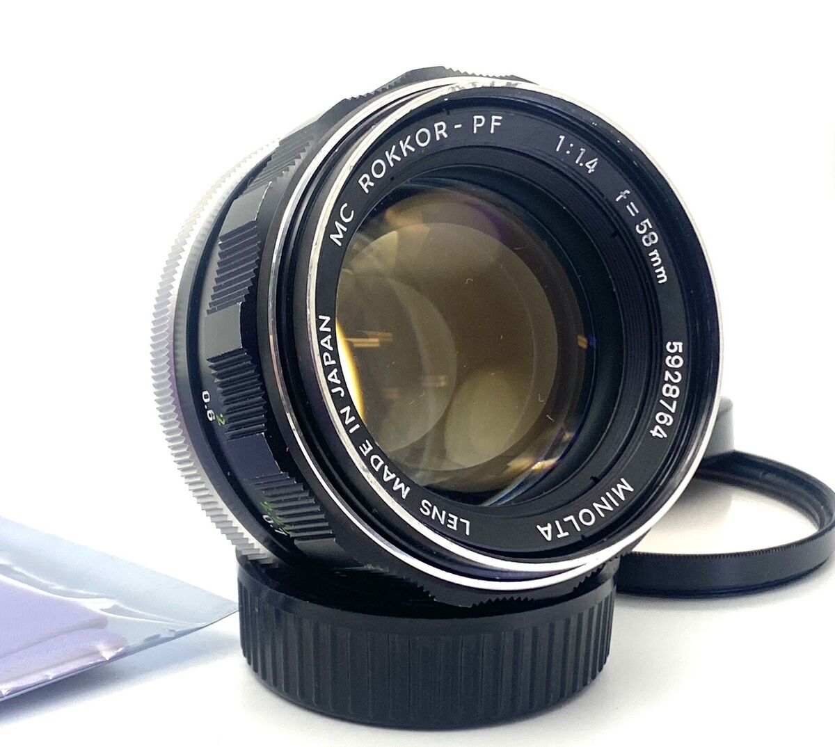 Minolta Rokkor PF 58mm Focal f/1.4 Camera Lenses for sale | eBay Minolta Rokkor PF 58mm Focal f/1.4 Camera Lenses for sale | eBay