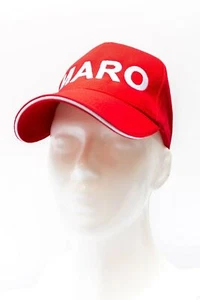 Gorra de signo de radioaficionado decorada con bordado CLASSIC RED Y WHITE - Imagen 1 de 6
