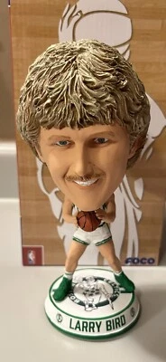 Larry Bird Boston Celtics FOCO Cabeza Grande Bobblehead ¡Con Caja!  /144 Hecho Foto 1 de 2