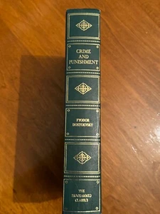 Crime and Punishment The Programmed Classics 1967 Hard Cover Book 1st Edition - Foto 1 di 6