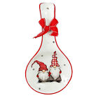 Christmas Gnome Spoon Rest Ceramic Stove Top Decor