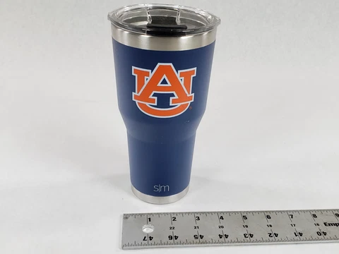 Simple Modern Blue Auburn Tiger Collegiate Cruiser With Flip Lid 30 Oz Tumbler Cover