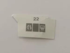 Decal 22 per FERRARI TESTAROSSA POCHER 1/8 K51 K52 K53 K54 K59 K61 K63 - Foto 1 di 2