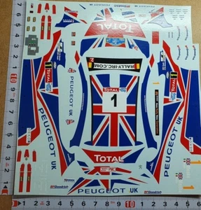 DECALS 1/24 PEUGEOT 207 S2000 - #1 - MEEKE - YPRES RALLY 2010 - DCC12448 - Imagen 1 de 4