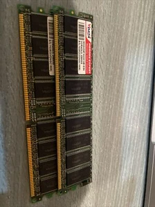 RAM VDATA DDR400(3) 512 (2x256MB) SN: 703XO - Foto 1 di 1