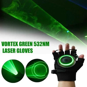Rotating green Laser Light Glove DJ Club Stage Disco Party Dancer Lighting Glove - Picture 1 of 12