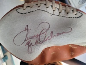 Pittsburgh Steelers Terry Bradshaw calcio vintage firmato autografo - Foto 1 di 3