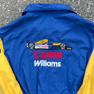 Vintage RARE 1992 Williams F1 Canon Jacket Formula 1 Nigel Mansell World Champ - Bild 1 von 9