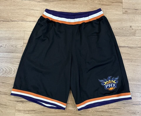Fanatics Phoenix Suns Shorts Mens Large Black NBA Basketball Gym Workout Cover
