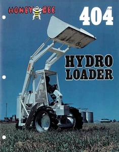Honey Bee Company IH 404 47hp Hydro Loader Color Sales Brochure Farmall - Picture 1 of 6