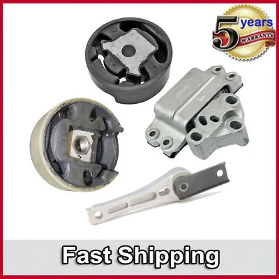 Engine, Trans & Torque Strut Mount Set 4PCS For 2009-2016 Volkswagen Tiguan 2.0L - Image 1 of 4