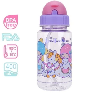 Biberón de agua de paja sin ftalatos Little Twin Stars ECOZEN para niños bebés - Imagen 1 de 6
