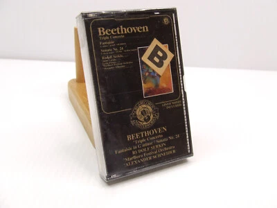 Beethoven - Triple Concerto Fantaisie in G Minor and Sonata No. 24 (Cassette) - Image 1 of 4