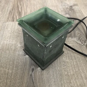 Scentsy Mineral Rock Collection Flint Full Size Wax Warmer Discontinued Retired - Imagen 1 de 6