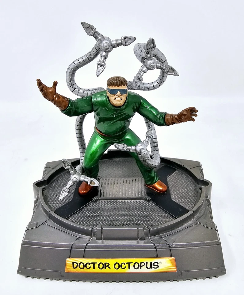 MARVEL HEROS Titanium Series Die Cast DOCTOR OCTOPUS (2006) with Display Stand - Image 1 of 4