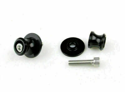 8mm Swingarm Sliders Spools Fit Suzuki GSXR 750 1000 1300 SV650 1000 TL Black Foto 1 de 2
