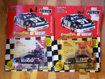 #7 Geoff Bodine y #75 Todd Bodine escala 1/64 1995 vista previa campeones de carreras Foto 1 de 2
