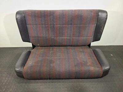 Jeep Wrangler TJ 1997-2002 OEM asiento trasero plegable y abatible tela gris ENVÍO GRATUITO Foto 1 de 4