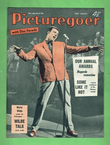 #T68. PICTUREGOER MAGAZINE- 23rd MAY 1959, MARILYN MONROE - Picture 1 of 1