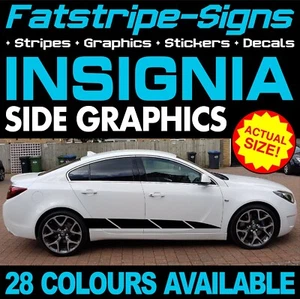 passend für Vauxhall (Opel) Insignia Grafik Aufkleber Streifen Decals VXR OPEL TURBO V6 - Bild 1 von 2