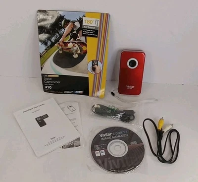 Vivitar DVR-410 Flash Media Camcorder - Image 1 of 4