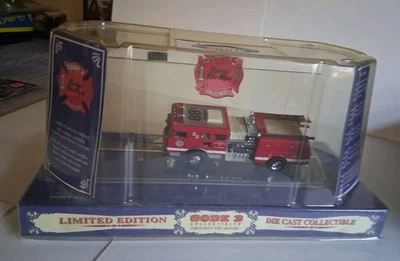 Code 3 Collectibles Patriot Fire Dept 1/64 Scale Mack CF Rear Mount Ladder Truck - Image 1 of 4