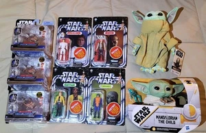 Star Wars Micro Galaxy Squadron - Luke's Landspeeder X 3 / Grogu X 2 / 4 Figuren - Bild 1 von 5