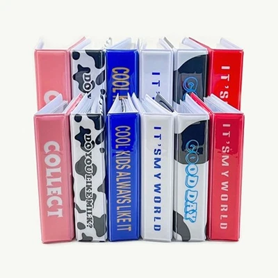 Cartoon Photo Album 3inch 64 Slot Love Heart Hollow Card Binder Photocard - Image 1 of 4