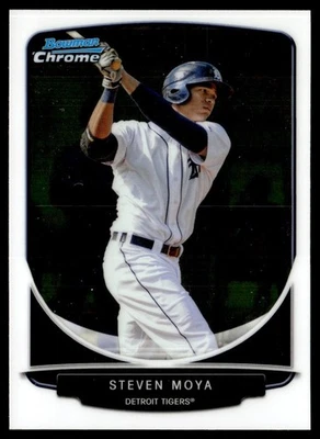 2013 Bowman Chrome Prospects Steven Moya Detroit Tigers #BCP53 - Image 1 of 2
