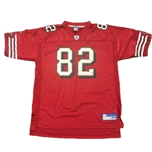 San Fransico 49ers Jersey XL Eric Johnson Men’s Red - Picture 1 of 5
