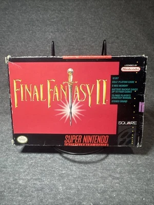 Final Fantasy II Super Nintendo Entertainment System SNES CIB 7 - Image 1 of 4
