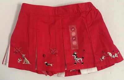 Винтажный новый с Ярлыками Gymboree 4 июля родной город парад юбка с Bloomers размер 2T - Изображение 1 из 3