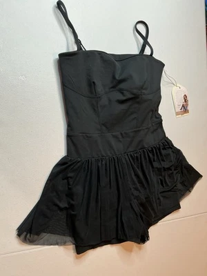 Blogilates Barre активный комбинезон маленький черный танец - Изображение 1 из 4