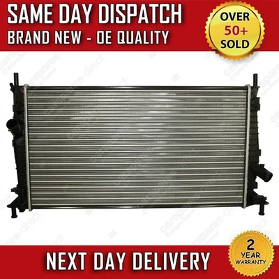 FORD FOCUS MK2 RADIATORE C-MAX FOCUS C-MAX MANUALE 2003 2012 NUOVO - Immagine 1 di 2