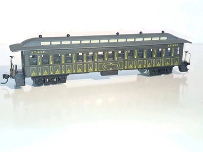 Roundhouse/ Model Power ATSF Clerestory Style Old timer Carriage. HO Scale - Image 1 of 4