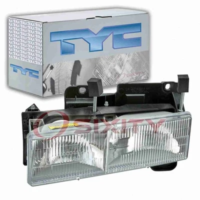 Conjunto de faros izquierdos TYC para Chevrolet C1500 1988-1999 eléctrico kr Foto 1 de 4