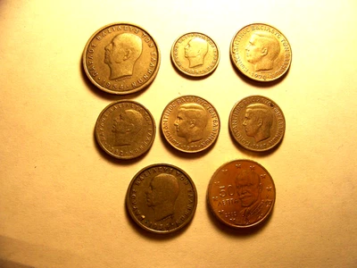 GREECE   7 COINS IN THIS OFFER   1954 - 2002   EF-VG [FREE HANDLING & SHIPPING] - Image 1 of 2