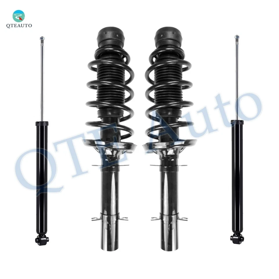 Juego de 4 Amortiguadores Delanteros Rápidos Traseros Para Volkswagen Beetle Convertible 2003-2005 Foto 1 de 4