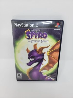 Legend of Spyro: The Eternal Night Sony PlayStation 2 Sin Manual Probado Envío Gratis Foto 1 de 4
