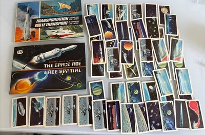 2 1969 Vintage Brooke Bond Space & Transition Albums w/ 51 Extra Cards - Image 1 of 4