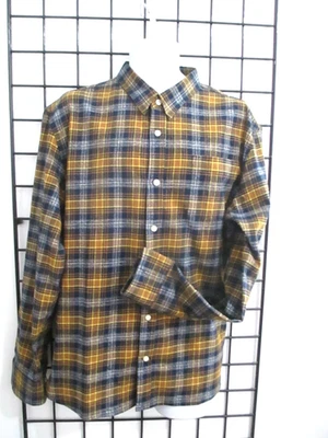 CAMISA JACHS NEW YORK 🔥 TALLA XL==CAMISA DE FRANELA/CUADROS DORADOS Foto 1 de 4