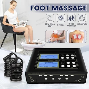100W Ionic Detox Foot Machine Ionic Foot Bath Double Use With LCD Display Set - Picture 1 of 15