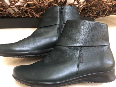 Botines Mephisto Cuero Teca Oscura EE. UU. 7.5 Para Mujer Usados en Excelente Condición!!️ Hechos en Francia Foto 1 de 4